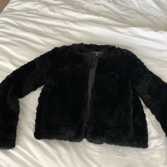fluffy jacket zara
